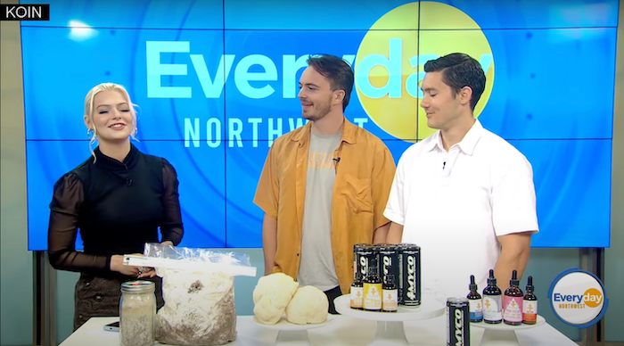 Jake Stout and Hunter Allan - Founders of Vesper Mushrooms - KOIN