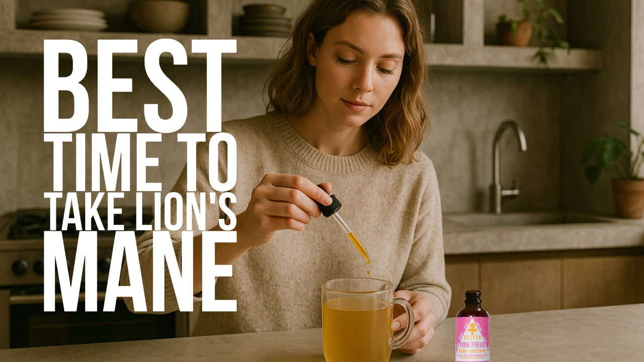 🕒 The Best Time to Take Lion’s Mane (and Why It Matters)