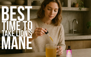 🕒 The Best Time to Take Lion’s Mane (and Why It Matters)