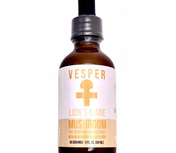 Lion's Mane liquid extract by Vesper Mushrooms — non-psychedelic functional mushroom supplement