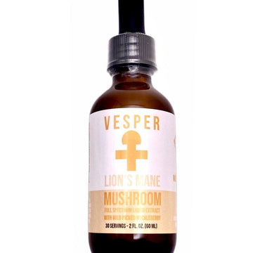 Lion's Mane liquid extract by Vesper Mushrooms — non-psychedelic functional mushroom supplement