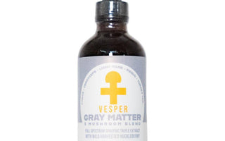 Gray Matter spagyric triple extract by Vesper Mushrooms — the most complete mushroom extraction method