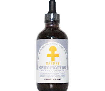 Gray Matter spagyric triple extract by Vesper Mushrooms — the most complete mushroom extraction method