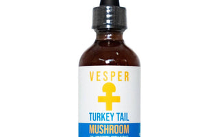 Turkey Tail gut liquid double extract by Vesper Mushrooms — immune and microbiome support