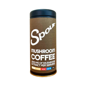 Mushroom coffee, Spour powder, mushroom extract blend
