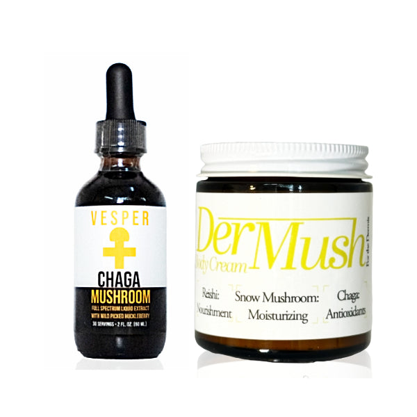 Skinflammation Bundle - Chaga and Dermush Body Cream