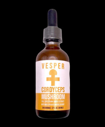 Cordyceps Liquid Double Extract with Wild Huckleberries - 2oz./60ML - VESPER MUSHROOMSvespermushrooms