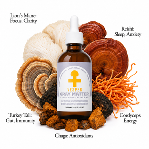 Gray Matter 5 Mushroom Complex - Spagyric (4oz./120ML) Concentrate