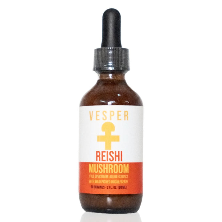 Reishi - Rest - Liquid Double Extract with Wild Huckleberries (2oz./60ML) - VESPER MUSHROOMSSingle Mushroom ExtractsVESPER MUSHROOMS