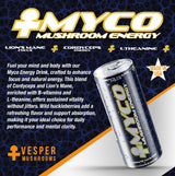 myco energy, lions mane energy drink, all-usa energy drink, mushroom energy, liquid mushrooms, cordyceps energy drink, energy drink for focus, healthy energy drink
