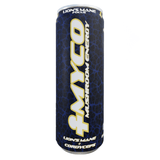 Myco mushrooms energy drink, lions mane, Cordyceps, l-theanine, B-Vitamins