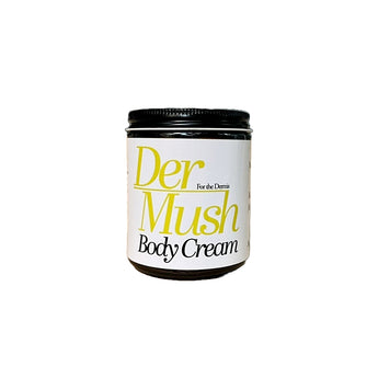 Mushroom Body cream dermush tramella, chaga, reishi, snow mushroom, vesper mushrooms