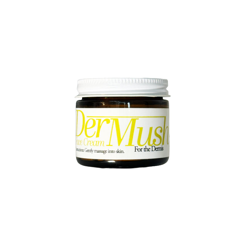 Dermush face cream two oz tremella, reishi, chaga