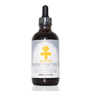 Gray Matter 5 Mushroom Blend - Spagyric (4oz./120ML) - VESPER MUSHROOMSMushroom Extract BlendsVESPER MUSHROOMS