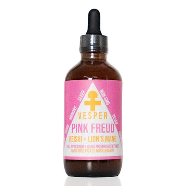 Pink Freud Reishi and Lion's Mane Blend - (4oz./120ML) - VESPER MUSHROOMSMushroom Extract Blendsvespermushrooms