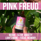 Pink Freud Reishi and Lion's Mane Blend - (4oz./120ML) - VESPER MUSHROOMSMushroom Extract Blendsvespermushrooms