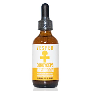 Cordyceps - Energy - Liquid Double Extract with Wild Huckleberries (2oz./60ML) - VESPER MUSHROOMSSingle Mushroom ExtractsVESPER MUSHROOMS