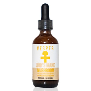 Lion's Mane - Focus - Liquid Double Extract with Wild Huckleberries (2oz./60ML) - VESPER MUSHROOMSSingle Mushroom ExtractsVESPER MUSHROOMS