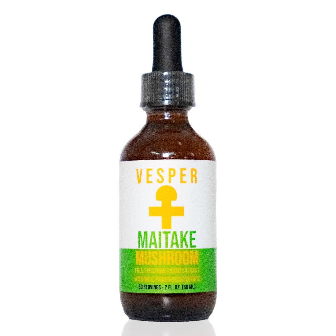LIMITED EDITION Maitake Liquid Double Extract with Wild Huckleberries (2oz./60ML) - VESPER MUSHROOMSSingle Mushroom ExtractsVESPER MUSHROOMS